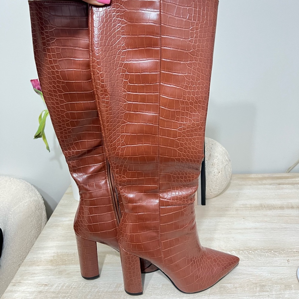 Billini Mila Sepia Croc Boot